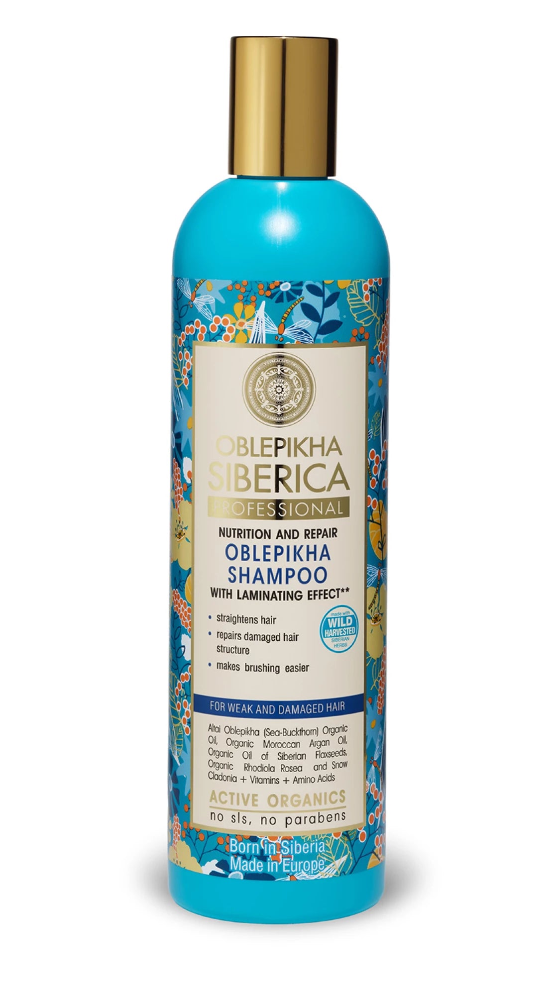 Shampoo OBLEPIKHA. Cabello Débil y Dañado