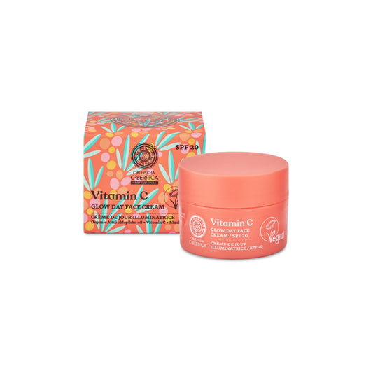 C-Berrica - Crema Facial Hidratante con FPS 20 - Brillo Natural 50ml