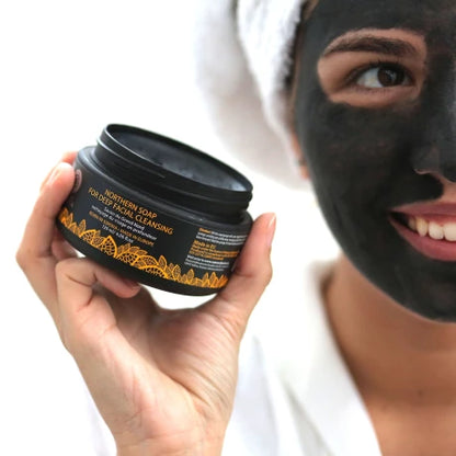 Jabón Facial Detox Negro. Limpieza Profunda