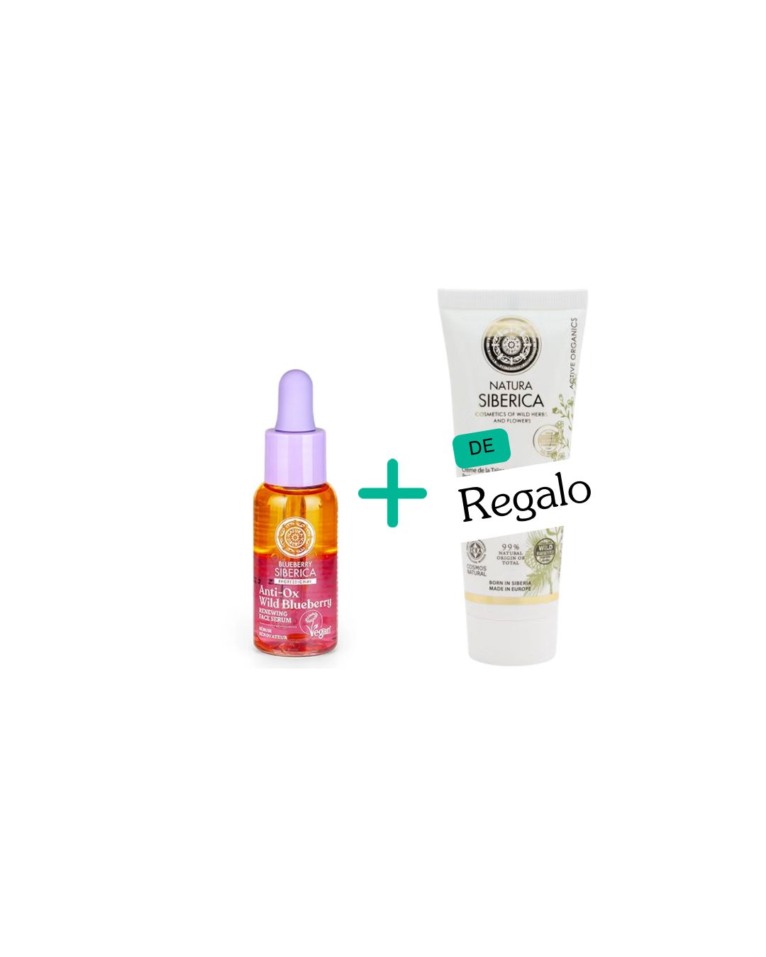 Anti - Ox Serum Facial Bifásico Renovador - Crema de manos de regalo